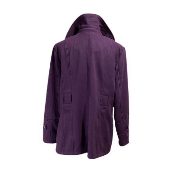 FASHION BUG PURPLE COAT 1X❤ - Picture 3 of 13